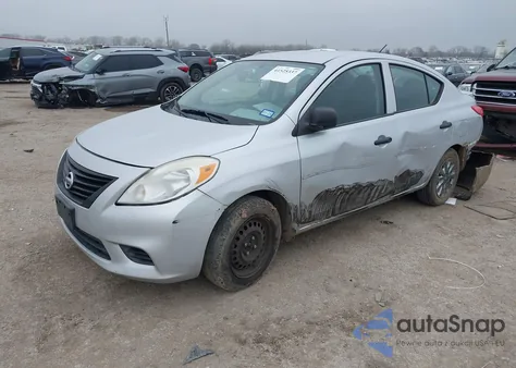2014 Nissan Versa 1.6 S+ from USA, damaged, VIN 3N1CN7AP3EL800565